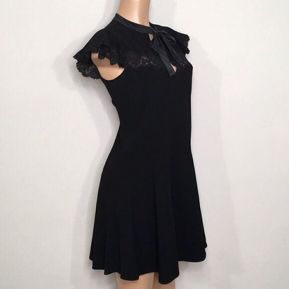 Rebecca Taylor black dress. New - Picture 9 of 15